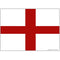 England St George's Day Themed Flag Poster - A3