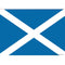 Scottish St. Andrew's Themed Flag Poster - A3