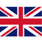 British Union Jack Themed Flag Poster - A3