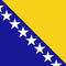 Bosnia & Herzegovina Polyester Fabric Flag - 5ft x 3ft