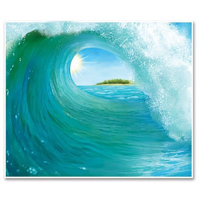 Surf Wave Insta-Mural - 1.52m