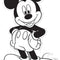 Mickey Mouse Colour-In Cardboard Cutout - 89cm