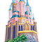 Disney Princess Castle Cardboard Cutout- 1.75m
