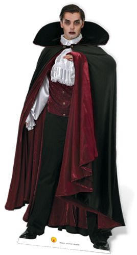 Vampire Lifesize Cardboard Cutout - 1.86m