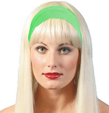 80's Hairband- Green