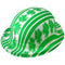 Plastic Shamrock Bowler Hat