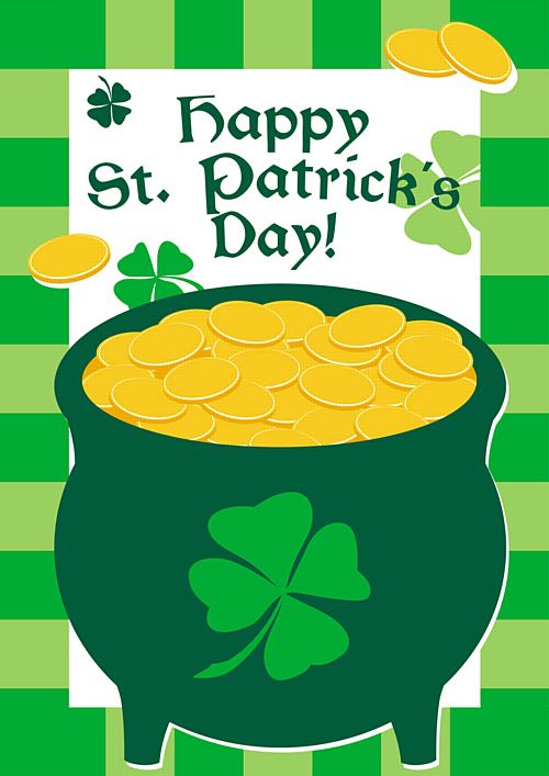 Pot-o-Gold Themed Poster - A3