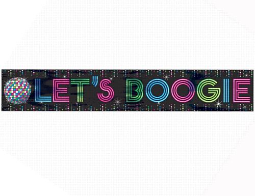 70's Disco Fever Foil Banner - 7.6m