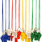 Plastic Whistle - Assorted Colours - Each
