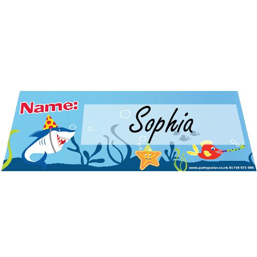 Shark Buddies Placecards - Pack of 8