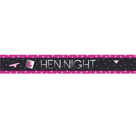 Hen Night Banner - 2.74m