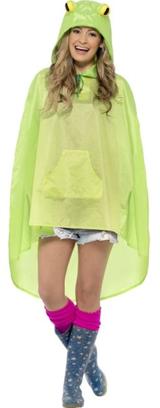 Frog Party Poncho