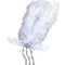 Flapper Headband With White Feathers
