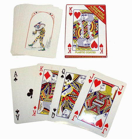 Pack of Giant Playing Cards - 28cm x 20.5cm
