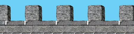 Stone Wall Border - 50.8cm X 9.1m