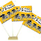 Tour de France Paper Table Flags 15cm on 30cm Pole