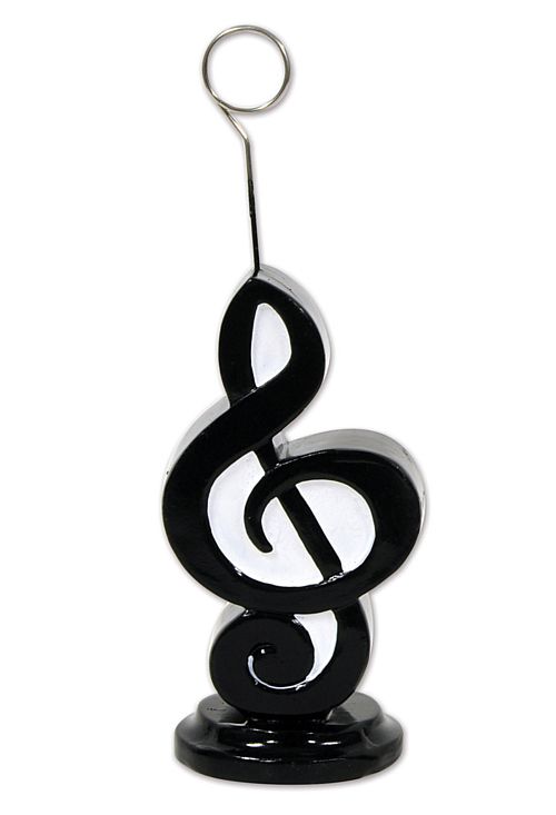 Musical Note Photo/Balloon Holder - 6oz