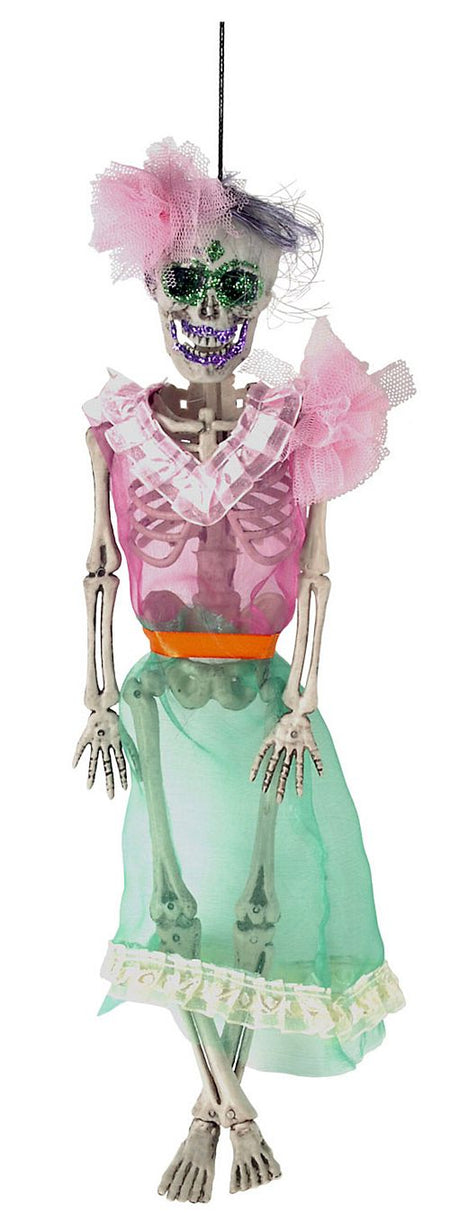 Day of the Dead Female Skeleton - 40.6cm