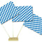 Bavarian Paper Table Flags - 15cm on 30cm Pole