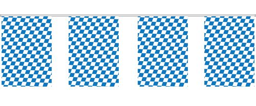 Bavarian Flag Interior Bunting - 2.4m