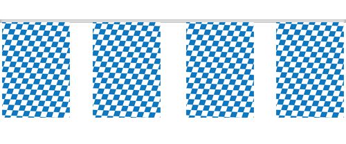 Bavarian Flag Interior Bunting - 2.4m