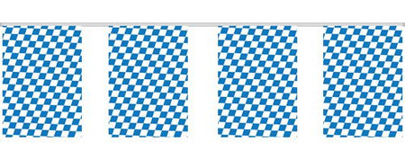 Bavarian Flag Interior Bunting - 2.4m
