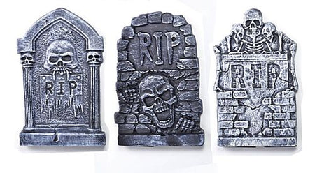 Tombstone Prop - Assorted Designs - 35.6cm - Each