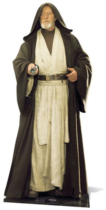 Star Wars Obi Wan Kenobi Lifesize Cardboard Cutout - 1.82m