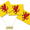 Somerset Paper Table Flags 15cm on 30cm Pole