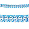 Oktoberfest Small Paper Blue & White Garland - 4m