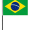 Brazil Cloth Table Flag - 4