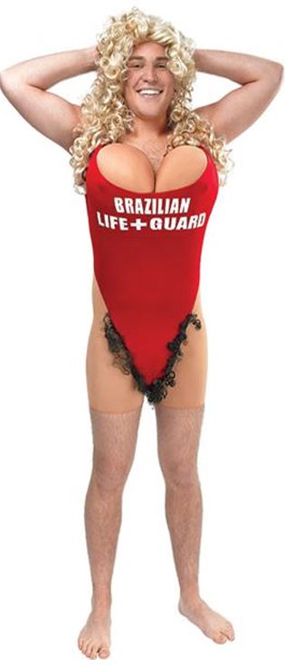 Hairy Mary Lifeguard Costume