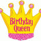 Birthday Queen Foil Balloon 36