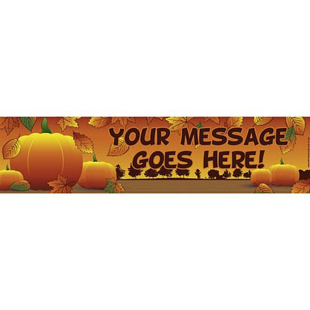 Thanksgiving Personalised Banner - 1.2m