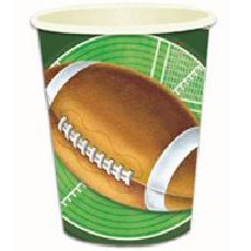 American Football Paper Cups - Pack of 8