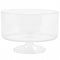 Clear Plastic Trifle Bowl - 19cm