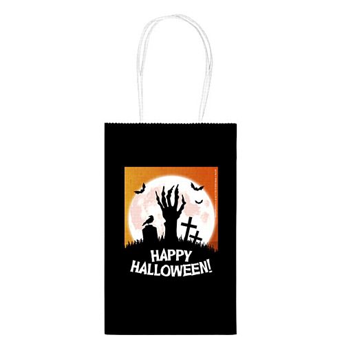 Haunted Graveyard Paper Party Bags - Pack of 4