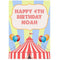 Circus Personalised Poster- A3