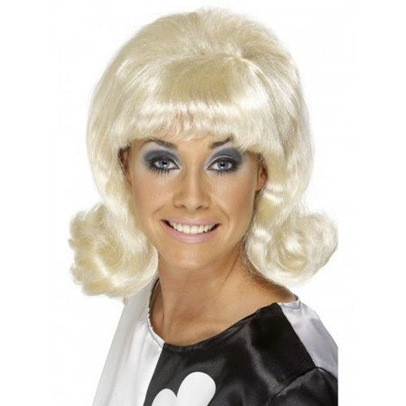 60'S Flick-Up Wig, Blonde