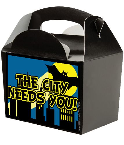 Bat Hero Party Box Kit - Pack of 4