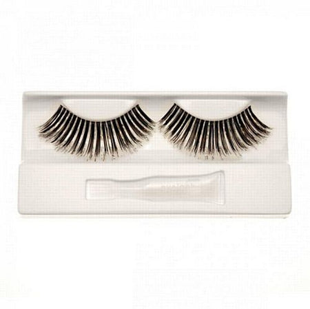 Fake Eyelashes Silver and Black