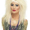 80's Blonde Crimped Wig