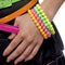 Neon Beaded Bracelets - Pack of 4