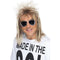 80'S Mullet Wig, Ash Blonde