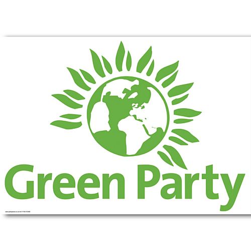 Green Party Poster - A3