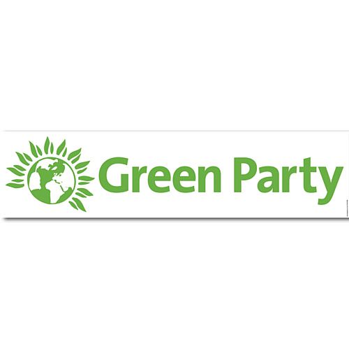 Green Party Banner - 1.2m