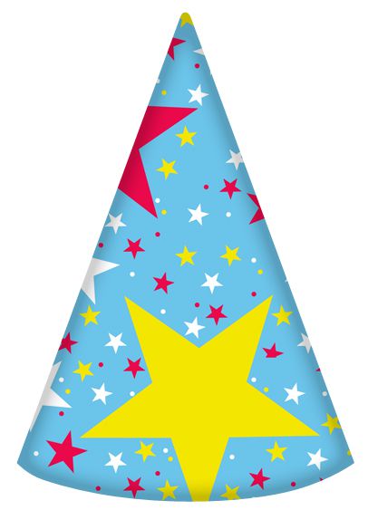 Stars Cone Hat - Each