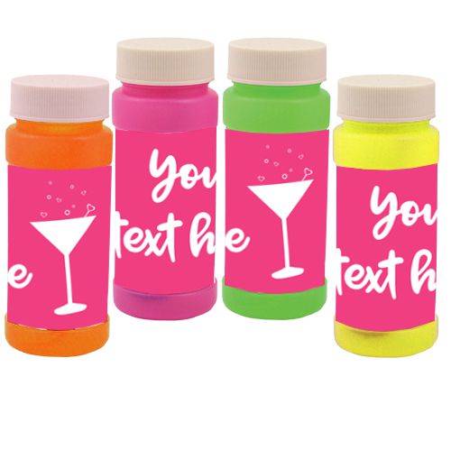 Personalised Bubbles - Hen Party - Pack of 8