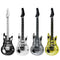 Inflatable Rock & Roll guitar - Assorted colours - 1.06m - each