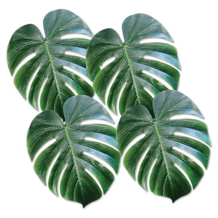 Tropical Palm Leaves - 33cm - Pack of 4